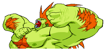 Street Figther Alpha 3. BLANKA. 